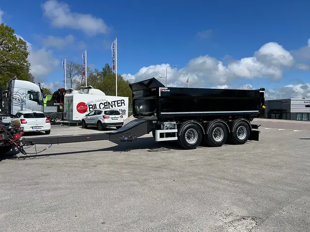 Övriga Bilcenter - Tippkärra Lång Dragstång, Singel hjul