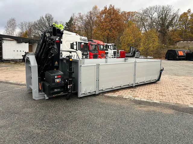 Övriga Nytt Kranflak Hiab eX.232.HiPro E-5 Kran Schaktlucka