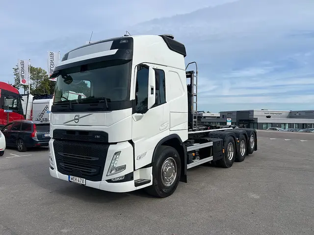 Volvo FM13 500 8x4*4 Tridem Lastväxlare I-See, Euro 6
