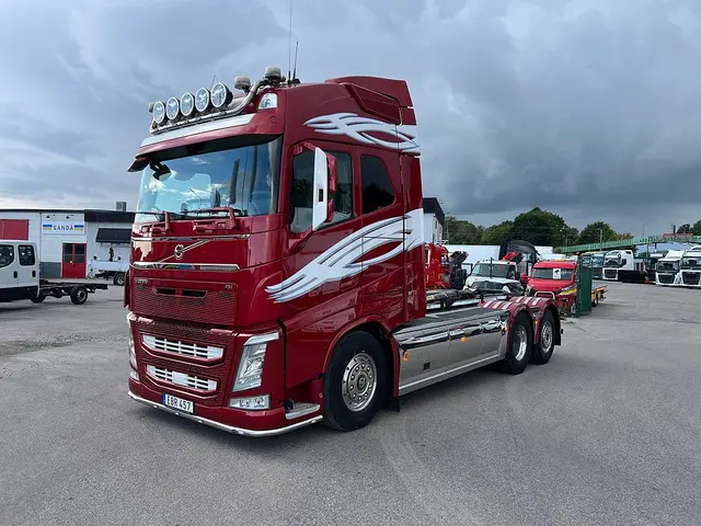 Volvo FH13 500 6x2*4 Lastväxlare, Krandubbar, Euro 6