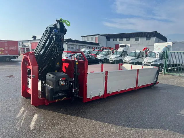 Övriga Nytt Kranflak Hiab eX.232.HiPro E-5 Kran Schaktlucka