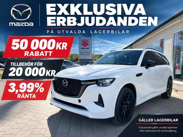 Mazda CX-80 2.5 e-SKYACTIV PHEV 327 hk, 8AT, AWD, Homura Plus