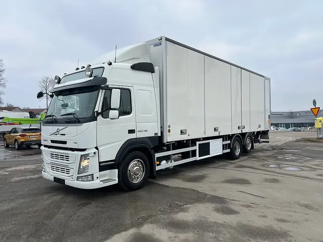Volvo FM13 460 6x2*4 Skåpbil, Kyl/Frysbil, Korridorbil, 2-Zons,