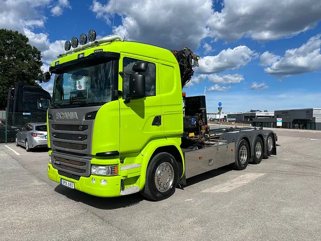 Scania G450 8x4*4 Tridem Kranväxlare