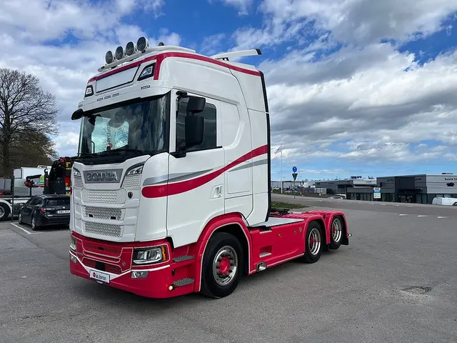 Scania S660 6x2 Dragbil Full Boggie, Euro 6