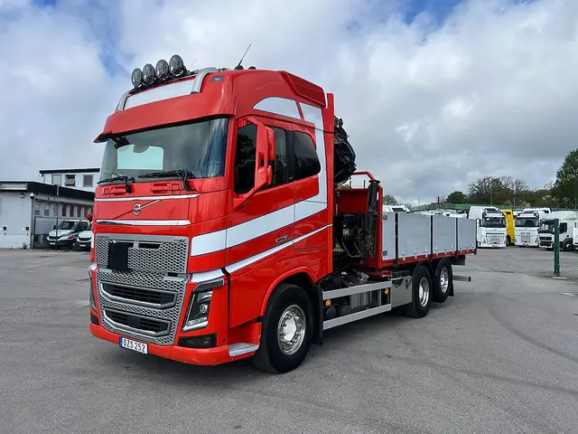 Volvo FH16 750 6x2*4 Kranbil / Brädgårdsbil, Euro 6