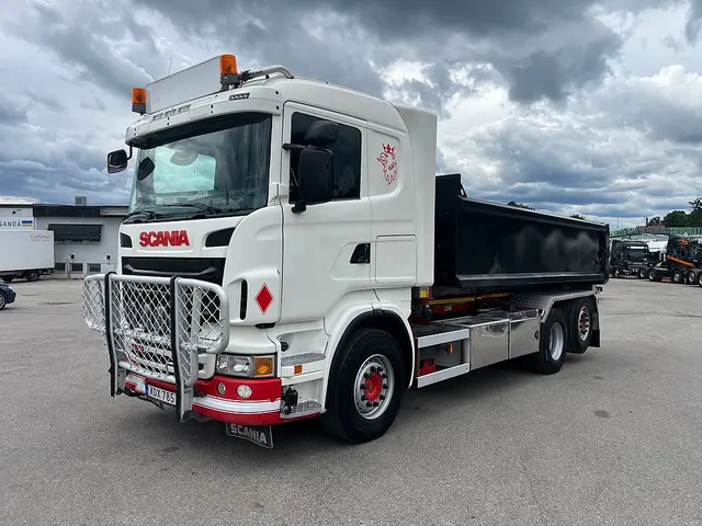 Scania R500 V8 6x2*4 Manuell Växellåda, Lastväxlare inkl flak