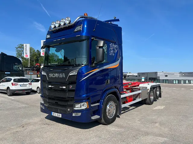 Scania R650 6x2 Lastväxlare, Euro 6
