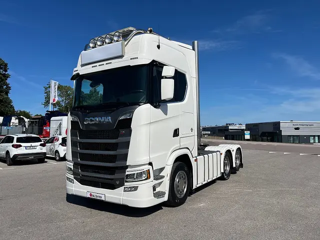 Scania S730 V8 6x2 Dragbil, Hydraulik, Klädd inredning
